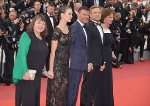 Crew of the film 'L'Amant double', 2017 Cannes Film Festival