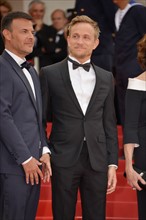 François Ozon and Jérémie Rénier, 2017 Cannes Film Festival