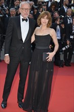 Marie-Josée Croze et Pascal Greggory, Festival de Cannes 2017