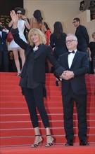Uma Thurman et Thierry Frémaux, Festival de Cannes 2017