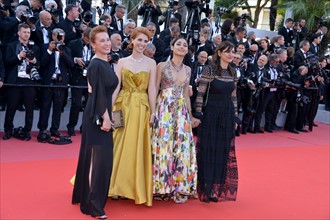 Equipe du film "Les Filles du soleil", Festival de Cannes 2018