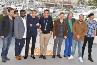 Crew of the film 'Le grand bain', 2018 Cannes Film Festival
