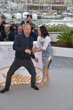 Benoît Poelvoorde and Leïla Bekhti, 2018 Cannes Film Festival