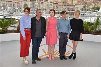 Crew of the film 'Happy as Lazzaro', 2018 Cannes Film Festival