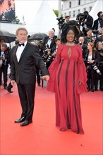 Jacky Ickx et Khadja Nin, Festival de Cannes 2018