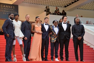 Crew of the film 'BlacKkKlansman', 2018 Cannes Film Festival