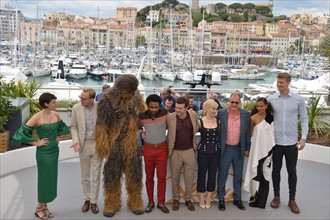 Equipe du film "Solo: A Star Wars Story", Festival de Cannes 2018