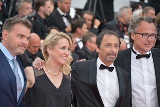 Equipe du film "Les chatouilles", Festival de Cannes 2018