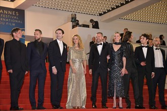 Equipe du film "Un couteau dans le coeur", Festival de Cannes 2018