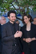 Shawky (Abu Bakr) and Dina Emam, 2018 Cannes Film Festival