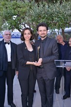 Shawky (Abu Bakr) and Dina Emam, 2018 Cannes Film Festival