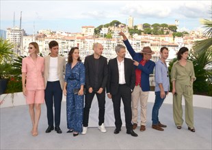Photocall of the film 'Ahed's Knee', 2021 Cannes Film Festival
