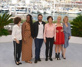 Photocall of the film 'La fracture', 2021 Cannes Film Festival