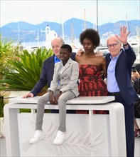 Photocall du film "Tori et Lokita", Festival de Cannes 2022