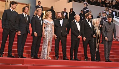 Cast and crew of "Le Deuxième Acte