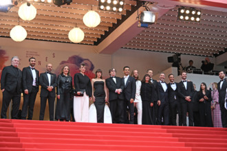 Cast and crew of "Partir un jour"