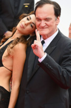 Quentin Tarantino and his wife Daniella Pick