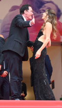 Quentin Tarantino and his wife Daniella Pick
