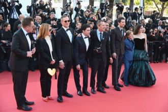 Montée des marches du film "Mastermind"