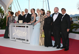 L'équipe du film "Valeur sentimentale"