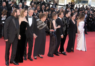 Cast of the TV series "Dix pour cent"