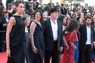 Cast of the film  "Les matins merveilleux"