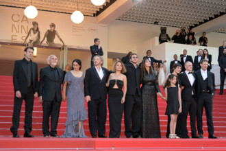 L'équipe du film "Histoires de la nuit"
