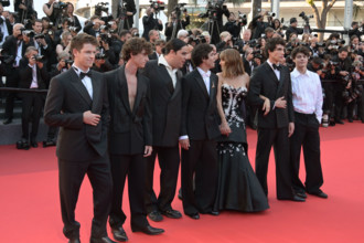 Cast of the film 'La Bola Negra'