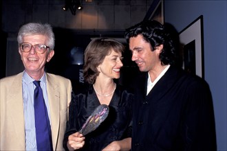 Henry Chapier, Charlotte Rampling et Jean-Michel Jarre