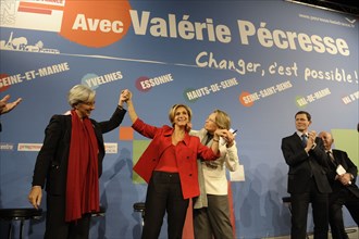 Meeting de Valérie Pécresse à Maisons-Alfort pour les élections régionales 2010