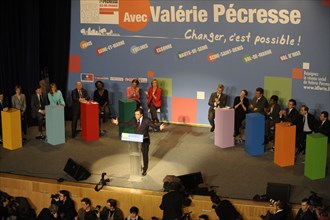 Election régionales 2010, meeting UMP d'entre les deux tours