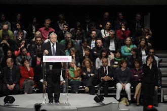 Elections Régionales 2010, meeting de la coallition PS, Europe Ecologie, Front de Gauche