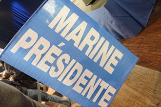 Premier tour de l'élection présidentielle 2012, QG de Marine Le Pen