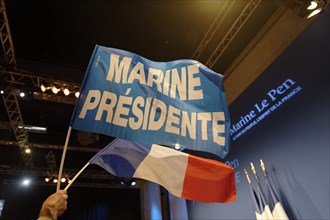 Premier tour de l'élection présidentielle 2012, QG de Marine Le Pen