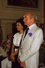 Mariage d'Eddie Barclay avec Danièle Poinsot