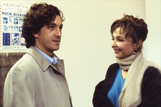 François Cluzet et Catherine Frot, 1984