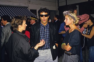 Miou-Miou, Julien Clerc et Virginie Couperie, 1986