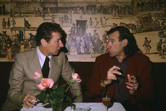 Sébastien Japrisot et Henri-François Rey, 1982