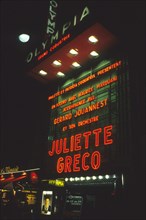 Juliette Gréco en concert à l'Olympia (1993)