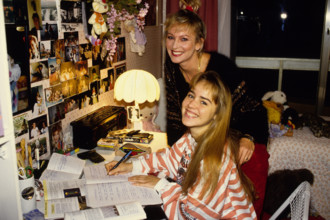 Evelyne Leclercq et sa fille Céline