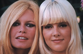 Sylvie Vartan et Brigitte Bardot, Rome