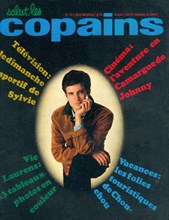 Vic Laurens en couverture de "Salut les Copains"