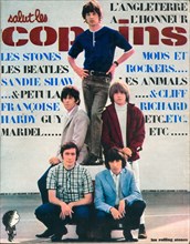 Les Rolling Stones en couverture de "Salut les Copains"