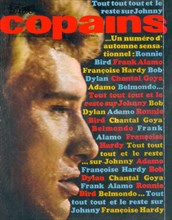 Johnny Hallyday en couverture de Salut les Copains