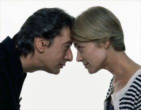 Alain Bashung et Françoise Hardy
