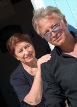 Laurent Boyer et sa mère