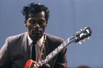 Chuck Berry on stage in Atlanta