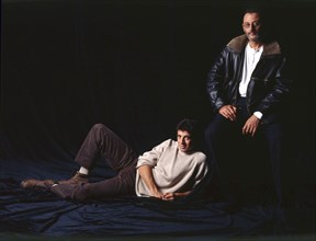 Patrick Bruel and Jean Reno