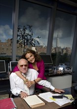 Diane von Furstenberg et son mari Barry Diller