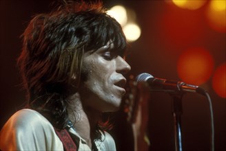 Keith Richards on stage
